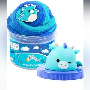 Squishmallows Blue Cloud Slime with Tatiana Charm